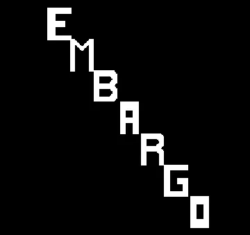 Embargo screen shot title